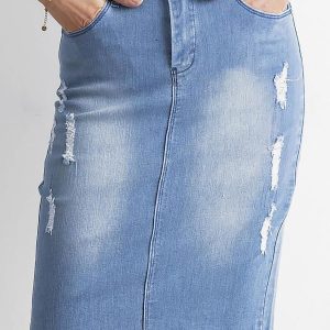 Wholesale Blue denim skirt