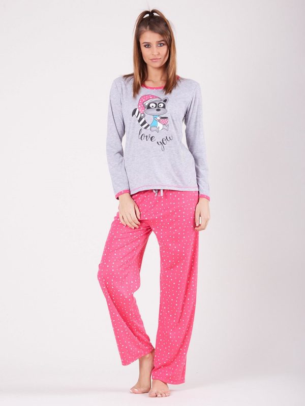 Wholesale Pink Printed Pyjamas