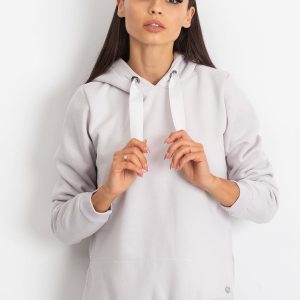 Wholesale Light grey sweatshirt with shirt