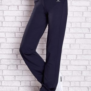 Wholesale Navy blue sweatpants with buttons PLUS SIZE