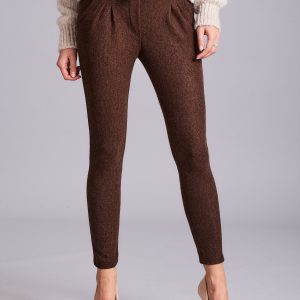 Wholesale Brown Knitted Pants