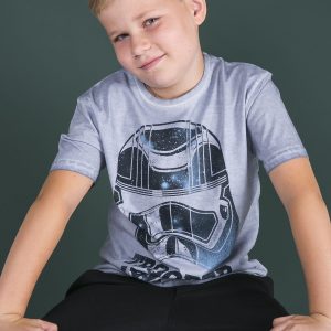 Wholesale Blue T-shirt for boy STAR WARS