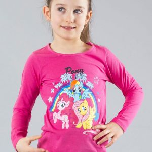 Wholesale Pink girl blouse with print MY LITTLE PONY