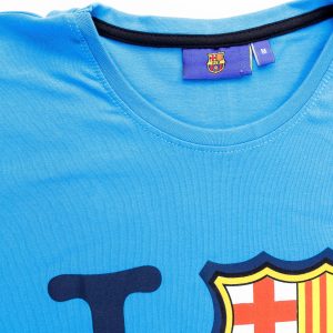 Wholesale FC BARCELONA men's blue t-shirt