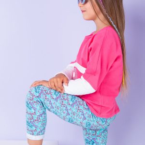 Wholesale BARBIE Turquoise Leggings for Girl