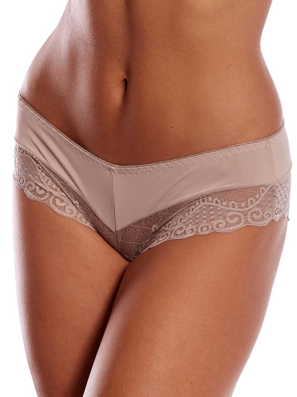 Wholesale Beige panties with lace