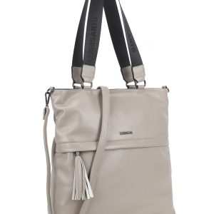 Wholesale LUIGISANTO grey eco leather shoulder bag