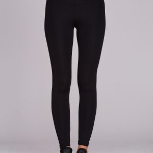 Wholesale Long slightly insulated sports leggings black