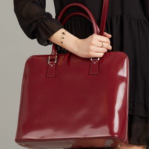 Wholesale Cherry Elegant Leather Handbag