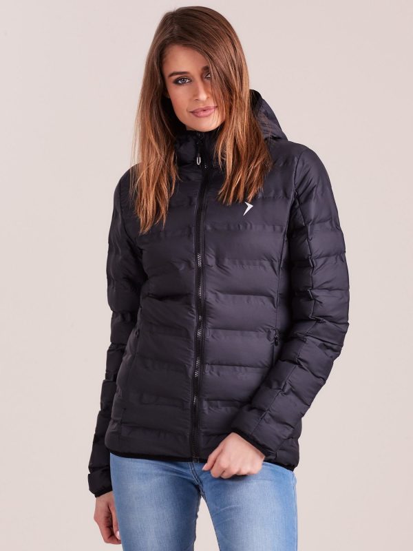 Wholesale Outhorn Black Hooded Down Jacket