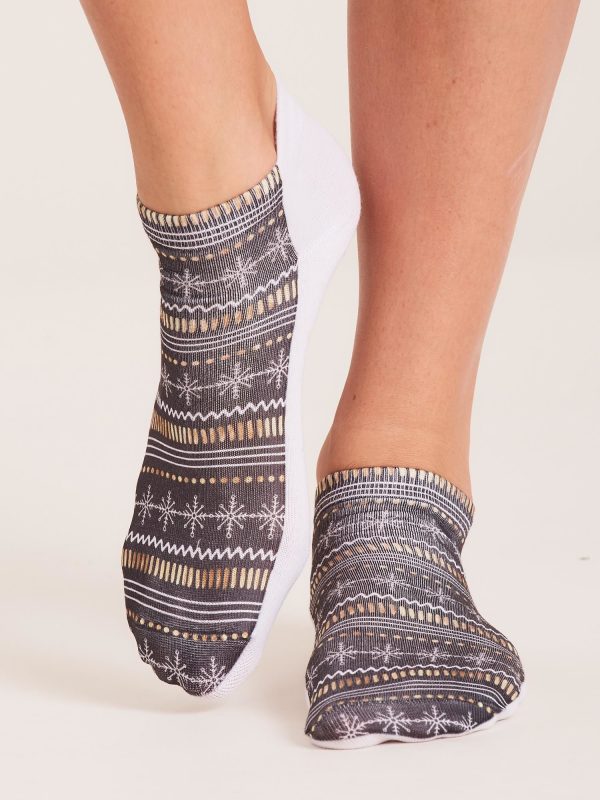 Wholesale Patterned footwear socks