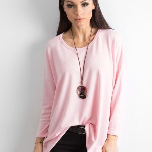 Wholesale Pink oversize sweater