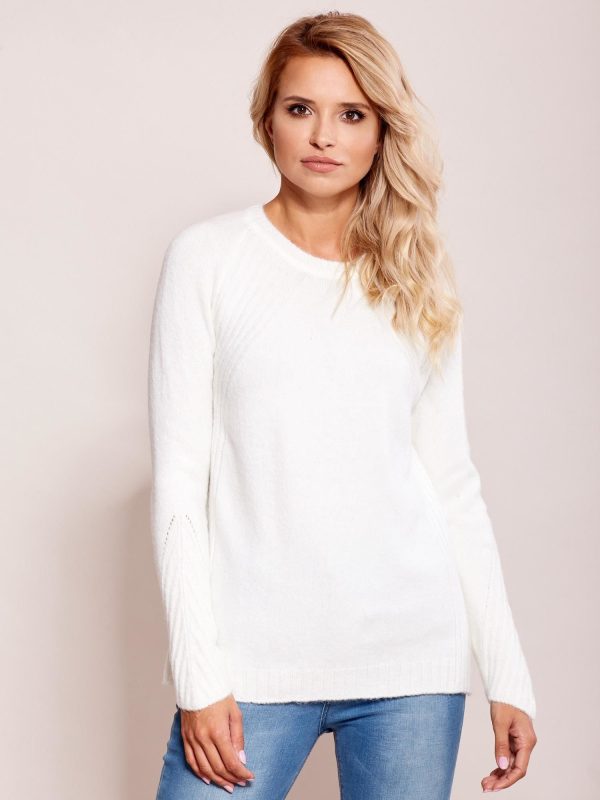 Wholesale Ecru light sweater