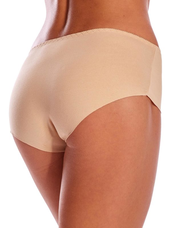 Wholesale Beige women's panties seamless