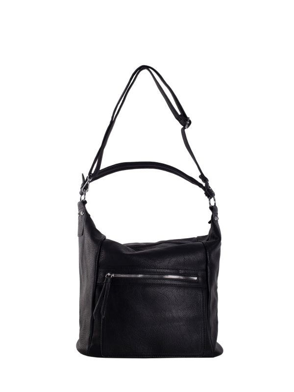 Wholesale Schwarze Damen Urban Style Schultertasche