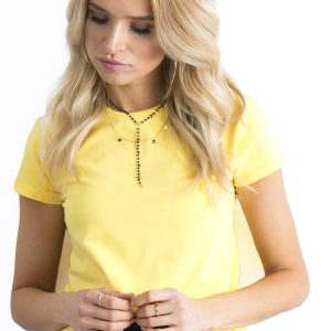 Wholesale Yellow t-shirt Peachy