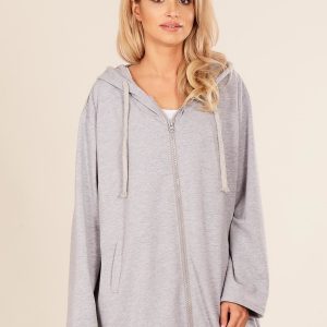 Wholesale Grey oversized sweatshirt