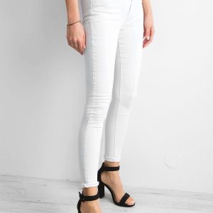 Wholesale White Women's Skinny Pants