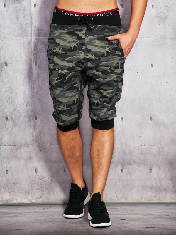 Wholesale Khaki Men's Camouflage Sweatpants