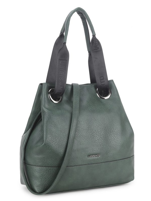 Wholesale LUIGISANTO Green Urban Shoulder Bag