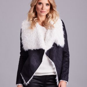 Wholesale Black fur short jacket