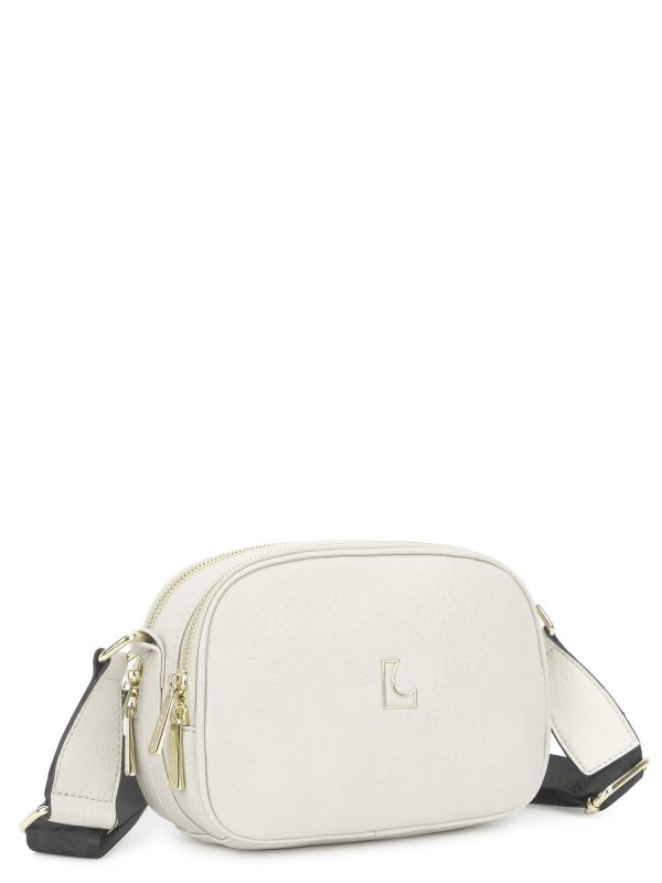 Wholesale Beige Messenger Bag with Adjustable Strap LUIGISANTO