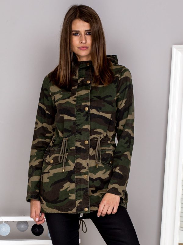 Wholesale Camo parka jacket