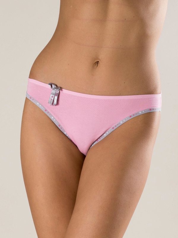 Wholesale Dark Pink Cotton Women's Panties