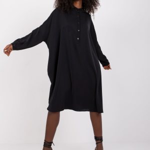 Wholesale Black Shirt Oversize Gelderland Dress