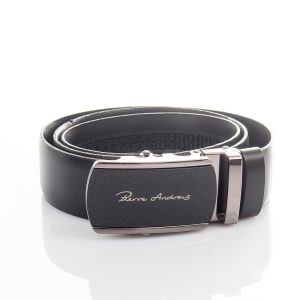 Wholesale Men's Black Elegant Strap With Automatic Buckle