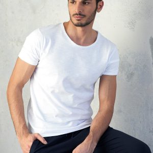 Wholesale White T-shirt for men basic