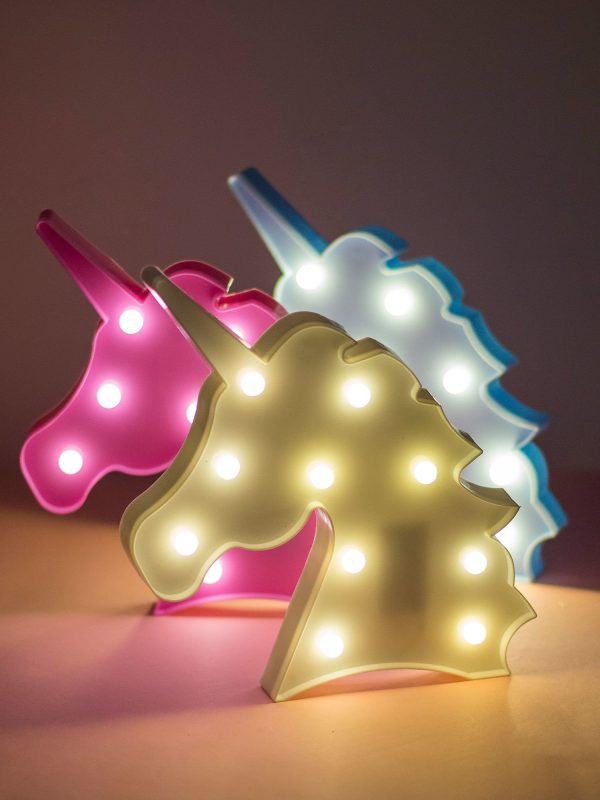 Wholesale White Glowing Room Decoration UNICORN