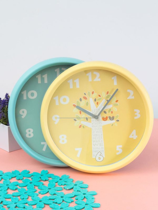 Wholesale Yellow Wall Clock