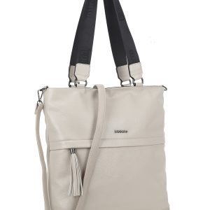 Wholesale LUIGISANTO beige roomy shoulder bag