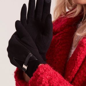 Wholesale Black Classic Women's Gloves