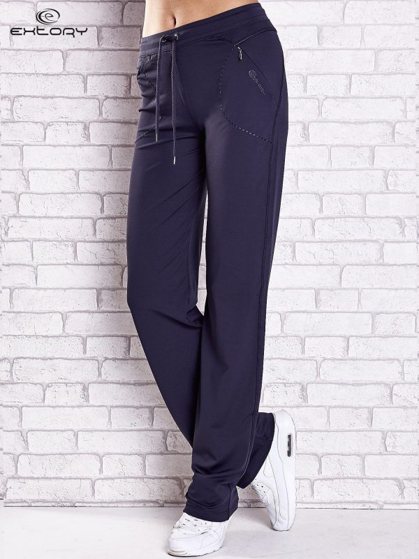 Wholesale Graphite sweatpants with pocket and embroidery PLUS SIZE