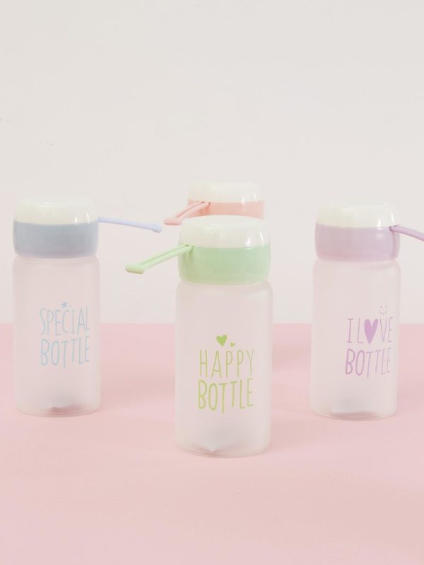 Wholesale Light Green Eco-Friendly Bottle with Inscription