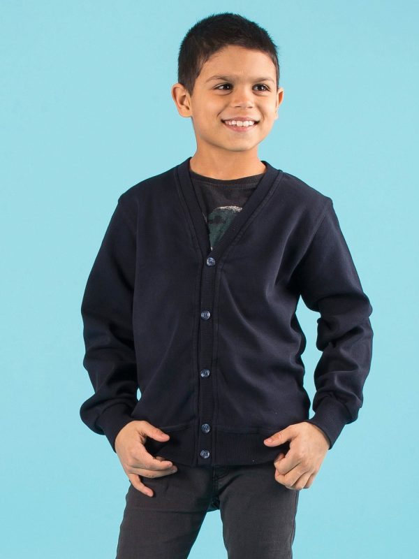 Wholesale Navy blue boys' sweatshirt