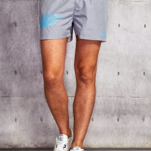 Wholesale Grey Printed Mens Swim Shorts