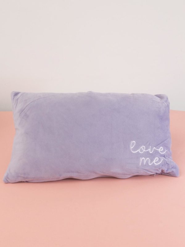 Wholesale Purple oblong cushion