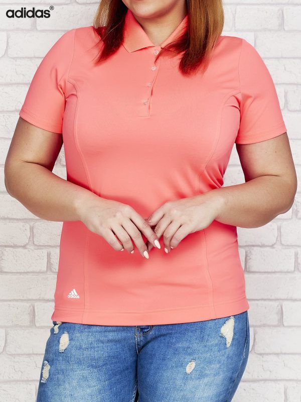 Wholesale ADIDAS Pink Polo Shirt PLUS SIZE