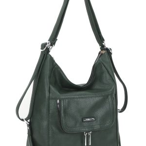 Wholesale LUIGISANTO Green Eco Leather Shoulder Bag