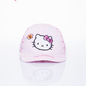 Wholesale Pink baseball cap for girl HELLO KITTY