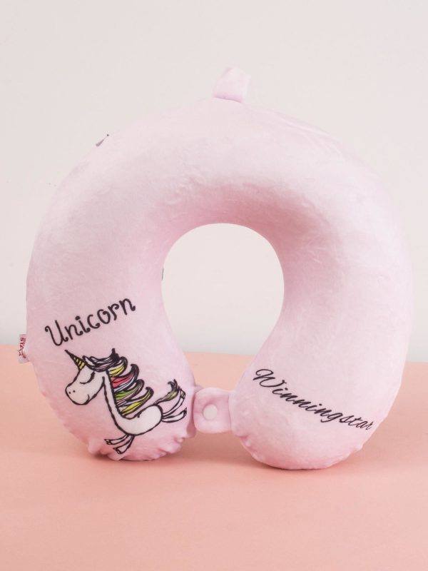 Wholesale Pink Unicorn Travel Pillow
