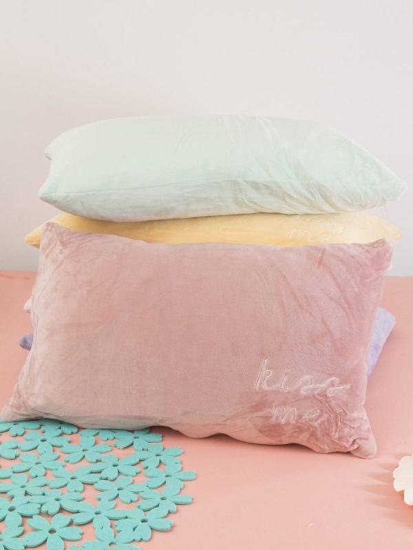 Wholesale Dark pink longitudinal cushion