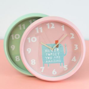 Wholesale Pink Wall Clock