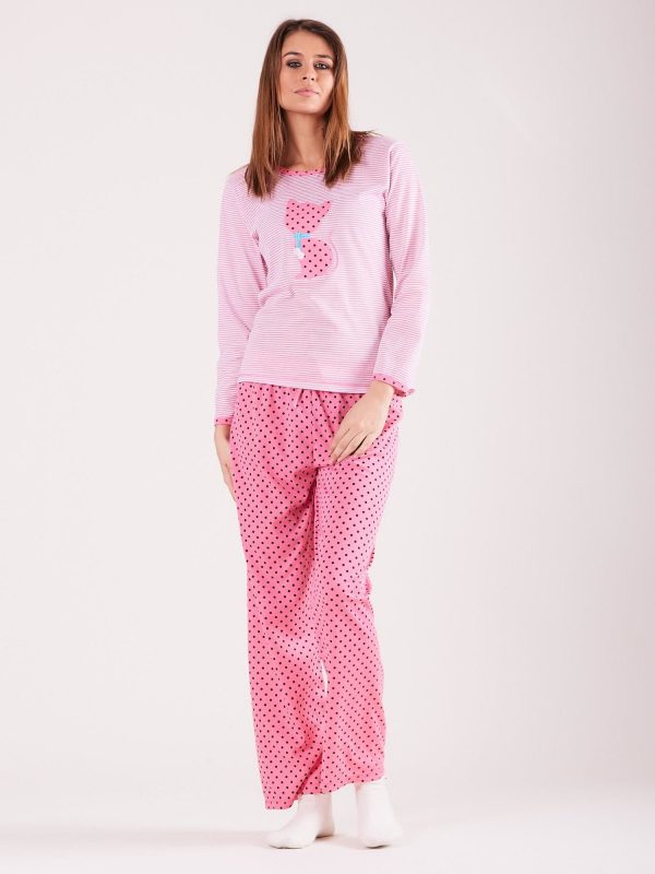 Wholesale Pale Pink Cotton Pyjamas