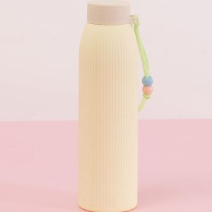 Wholesale Light Yellow Eco-Friendly Thermal Coating Bottle