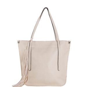 Wholesale Hellbeige Damen Shopper Bag with Henkeln