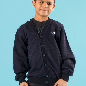 Wholesale Navy Blue Cardigan Boy's Cardigan